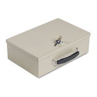 MMF  Industries Fire-Retardant Cash Box with Lock, 1 Each (221614003)