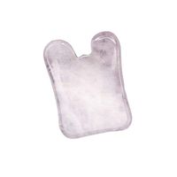 Meta-C - Gua Sha Board - Therapeutic Relief and Skin Renewal -Premium Natural Handmade Healing Stone - Gua Sha Scraping Facial Massage Tool (White)