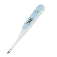 Mrinb Eleronic Digital Medical Thermometers, Oral Rectal Underarm LCD Display Operated Sound Prompt Body Temperature Measuring Tool for Kids Infants Adult