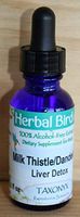 Taxonyx Science Inc Herbal Bird Rx Milk Thistle/Dandelion Liver Detox - Compare to Avitech! (2 fl oz)
