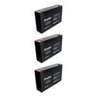 3PC 6V 7Ah SLA Battery Rechargeable SLA Replace UB670, D5734, PS670 Fast USA Ship