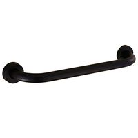 DOITOOL Stainless Steel Bathroom Grab Bar for Bathtubs and Showers,Toilet Bathroom Bathtub Handrail Safety Grab Bar Black Bathroom Grab Bar for Elderly and Child's Safety (16.9 Inch)