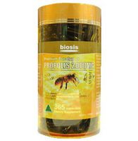 Biosis Propolis 2000mg Premium Eucalyptus Dark 365 Capsules Australian Made