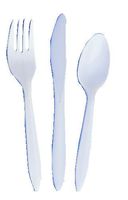 2410043 PT# F6BW FORk Utensil Plastic Medium Weight Disposable White 1000/Ca Made by Dart Container, Inc.