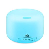 Radiate Your Love, Aromatherapy Essential Oil Diffuser Humidifier, 500ml - Features 4 Timers, Color Changing Lamps and Auto Shut-Off