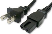 I-Sheng Ac Power Cord E55943 SP-12 to IS-08A 10A 125V (Polarized Square Round Connector)
