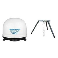 Winegard GM-9000 Carryout G3 Portable Automatic Satellite Antenna with Portable Tripod Mount