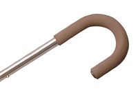 AlexOrthopedic Mobility Support Tourist Adjustable Aluminum Cane with Foam Handle - Bronze