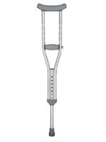 MABIS Aluminum Push-Button Crutches, Tall 52" - 60", 2 Pair/Carton, MAB5502-1435-0024