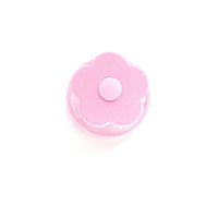 elegantstunning Plum-Type Mesh Filter Bag Washing Machine Hair Removal Device Wool Floating Washer Cleaning Tool Pink