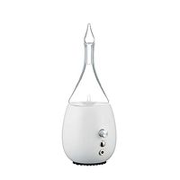 Raindrop 3.0 Nebulizing Essential Oil Diffuser for Aromatherapy by Organic Aromas with Touch Sensor and MagSafe-style Electrical Cord and Adapter. (White)