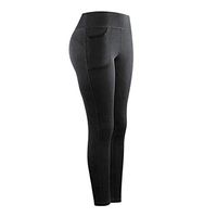 FEISI22 Women's Breathable Luxury Naked Feeling High Waisted Yoga Pants with Pockets Athletic Leggings-Long Medium Short