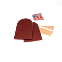 BML Biomechanical Heel Wedges, Pair (Small, Red [Firm])