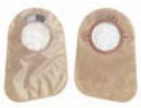 New Image Filtered Ostomy Pouch Two-Piece System 9 Inch Length Closed End, 18323 - Pack of 30