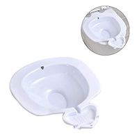 QBYLYF Sitz Bath Over-The-Toilet Perineal Soaking Bath, for Hemorrhoidal Relief, for Pregnant Women, for The Elderly, Ideal for Post-Episiotomy Patients