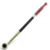 Tobacco Bag Dry Smoky Bag White Copper Smoky Pot Handmade Agate Cigarette Holder Wooden Dry Tobacco Rod Filter Dry Pipe Gift Box Men's Gift
