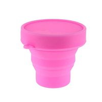 Camping Foldable Sterilize Cup 1 Pc Menstrual sterilizing cup Recyclable flexible Collapsible Cup to clean Menstrual Cup