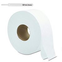 TuTu Home Toilet Paper Roll 4 Ply Ultra Commercial Jumbo Roll Bath Tissue Roll Paper Soft Rolls Paper Kitchen Paper Towels for Household Public Hotel Use (2 Roll)