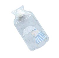 Transparent Classic Rubber Hot Water Bottle 300 ML,Water Heater Bag, E06