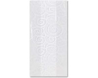 100ct"White Swirls" Scroll 4x2x9" Medium Cello Cookie Treat Food Goodie Snack Bags