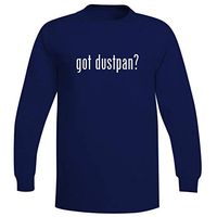 The Town Butler got Dustpan? - A Soft & Comfortable Men's Long Sleeve T-Shirt, Blue, Large