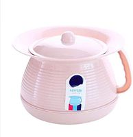 ASGON Potty for Chamber Pot with Lid Potty Urinal Elderly Chamber Pot Pregnant Woman Urine Bucket Blue Pink-Pink