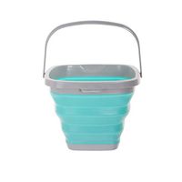 Multi Purpose Bucket Foldable Silicone for Outdoor Camping Barrel Travel Fish Car (10L)