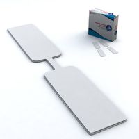 Butterfly Bandage, Sheer, 1/2"x2.75" Lrg, Sterile, Bx/100