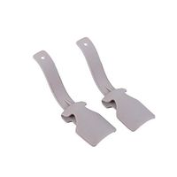 KyStudio 1 Pair Lazy Shoe Helper Unisex Handled Shoe Horn Easy on Off Shoe Lifting Helper