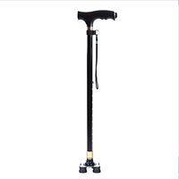 Crutches Canes Solid Wood Aluminum Mahogany Head Walking Stick, Super Light Retractable Hand Crutch Non-Slip Wood The Elderly Old Age Elderly handrails