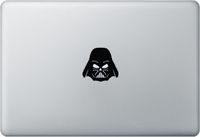 Darth Vader Apple Head Macbook Vinyl Sticker Laptop Skin