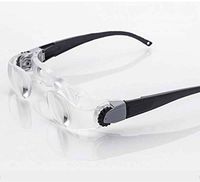 MUYU Magnifying Glass 2.1X Magnifier Headband Portable with Adjustable Lens Magnification Loupe for Older People Read Books Magazines Newspapers Eyelash Extension