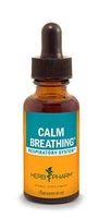 Herb Pharm Calm Breathing Liquid Formula for Respiratory Support - 1 Ounce