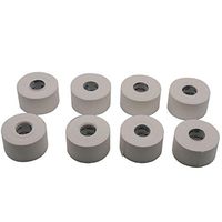 Athletic Tapes White Medical 1.5"X 15 Yards Per Roll Medical No Sticky Residue Easy to Use and to Remove Suitable， Perfect for Bats - Lacrosse - Hockey - Sticks - Climbers and Boxing Sports（8 Pack）