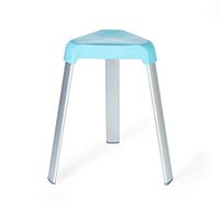 Better Living Products 70071 SMART Foot Shower Seat, Aqua Blue