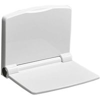 KYSZD-Benches Durable Foldable Luxury Shower Chair Bath Seats - with Wall Mounted Chrome Brackets - for Showering for Adults, Elderly, and Seniors