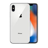 Apple iPhone X, 256GB, Silver - For Verizon (Renewed)