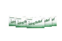 Safetec Sting Relief Wipes 10ct Box (5 Pack of 10ct Wipes - 50 Sting Wipes) for Insect Bites & Stings