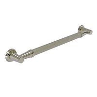Allied Brass MD-GRR-16-PNI 16 Inch Reeded Grab Bar, 16-Inch, Polished Nickel