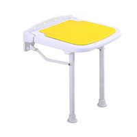 Lightweight bath anti-skid independent flow assist High 47.5CM Household bathtub Wall mounting grip frame Bathroom foldable bench, Old Man / Change Shoes / Bath / Secure mobile device Stool - Load Cap
