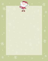 Merry Christmas Santa Christmas Letterhead