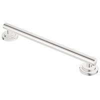 Moen YG0724CH Iso Bathroom Safety 24-Inch Designer Grab Bar, Chrome