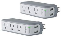 BELKIN BST300bg 3-Outlet SurgePlus with 2 USB Ports & Swivel Head