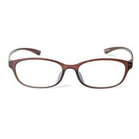 MIDI Colors Blue Light Blocking Oval Reading Glasses for Women (M-210) Blue Light Filter Readers 1.0 1.5 2.0 2.5 3.0 (+1.50, Matte Brown)(m210c4150)