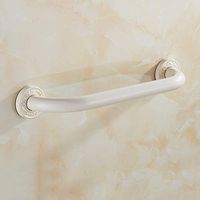 Never give up Ivory White Bathroom armrest, Old Man Handle, Toilet Toilet armrest (Size : B)
