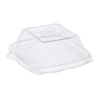 CiboWares Disposable PET Lids for 12 oz Bowls with Rim, Case of 500