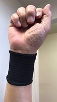 Far Infrared Acupuncture Therapy Wrist Brace (L, Black)