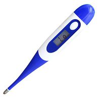 1pcs Digital Thermometer Electronic Waterproof Thermometer Soft Head Rectal Oral Thermometer High Precision Thermometer for Children Baby Use