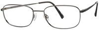 Charmant Eyeglasses TI8172 TI/8172 GR Gray Full Rim Optical Frame 51mm
