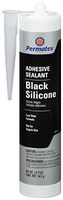 Permatex 81173 Black Silicone Adhesive Sealant, 12.9 oz
